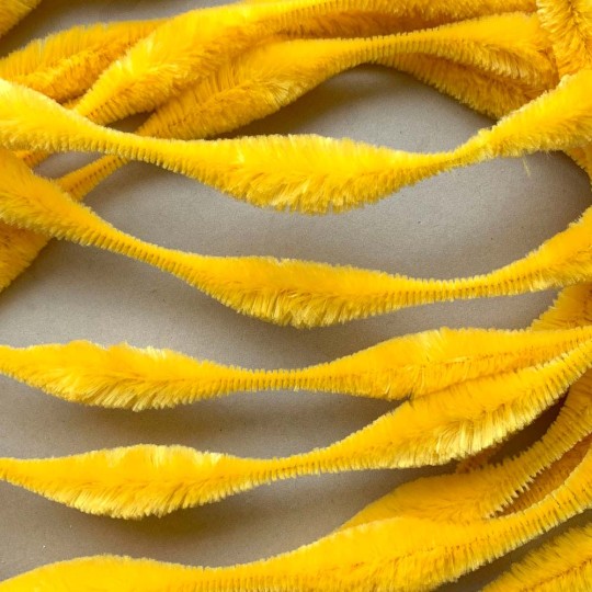 Large 5" Bump Chenille in Yellow ~ 1 yd.